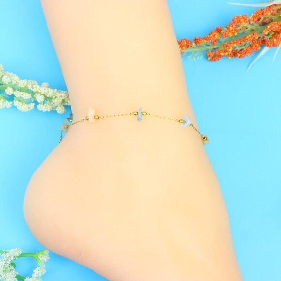Elegant Handmade Anklet – Perfect for Women & Girls | Ideal Gift Option, DYC1844 - Picture 8 of 9